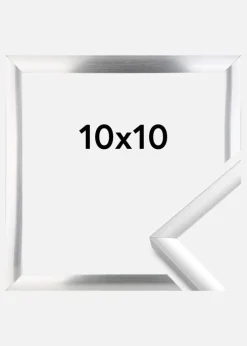 Ramme New Lifestyle Sølv 10x10 cm