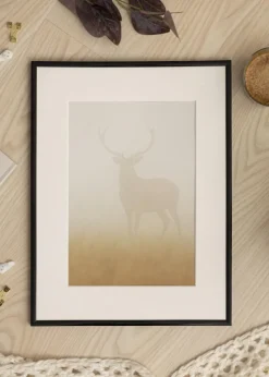 Ramme New Lifestyle Sort 65x80 cm - Passepartout Hvid 22x28 inches