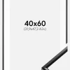 Ramme New Lifestyle Sort 40x60 cm - Passepartout Hvid 32,9x48,3 cm (A3+)
