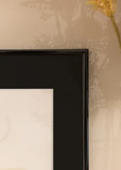 Ramme New Lifestyle Sort 65x80 cm - Passepartout Sort 22x28 inches