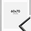 Ramme New Lifestyle Sort 60x70 cm - Passepartout Hvid 50x56 cm