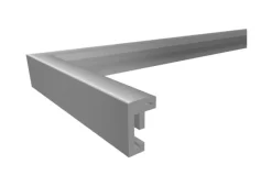 Ramme New Lifestyle Stål 50x60 cm - Passepartout Hvid 35x45 cm