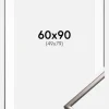 Ramme New Lifestyle Stål 60x90 cm - Passepartout Hvid 50x80 cm