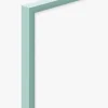 Ramme New Lifestyle Turkis 13x18 cm - Passepartout Hvid B7 88x125 mm