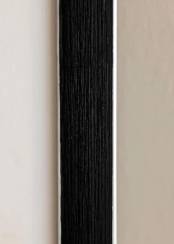 Ramme New York Sort - Valgfri Størrelse (Plexiglas)