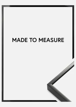 Ramme Nielsen Premium Alpha Blank Sort - Valgfri Størrelse (Plexiglas)