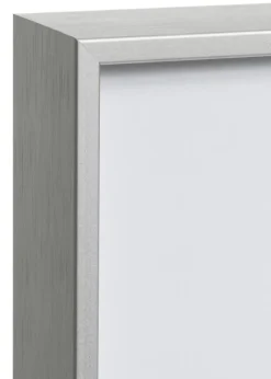 Ramme Nielsen Premium Zenit Mat Sølv - Valgfri Størrelse (Akrylglas)