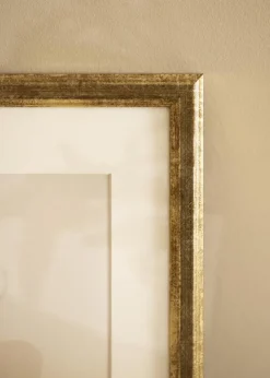 Ramme Nyhyttan Antik Guld - Valgfri Størrelse (Plexiglas)