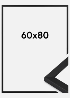 Ramme Oban Akrylglas Sort 60x80 cm