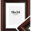 Ramme Old Retro 18x24 cm - Passepartout Hvid 13x18 cm