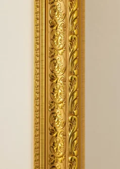 Ramme Ornate Guld 20x30 cm - Passepartout Hvid 15x21 cm