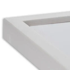 Ramme Oslo Hvid 70x100 cm - Passepartout Hvid 60x90 cm