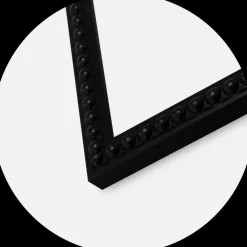 Ramme Perla Akrylglas Sort 60x80 cm