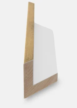 Ramme Ra Svæveramme Hvid/Guld - Valgfri Størrelse (svæveramme)