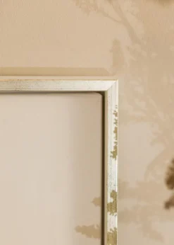 Ramme Ra Svæveramme Hvid/Sølv - Valgfri Størrelse (svæveramme)