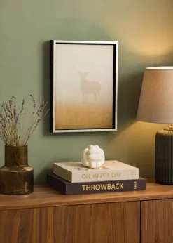 Ramme Ra Svæveramme Sølv/Sort - Valgfri Størrelse (svæveramme)