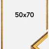 Ramme Ringa Akrylglas Guld 50x70 cm