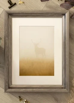 Ramme Sandarne Blyantsgrå - Valgfri Størrelse (Plexiglas)