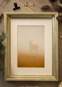 Ramme Sandarne Sølv - Valgfri Størrelse (Plexiglas)