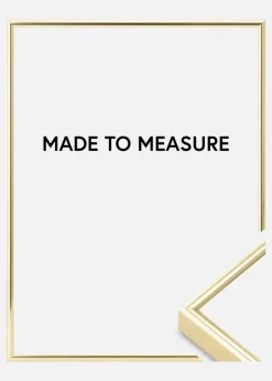 Ramme Sandhamn Guld - Valgfri Størrelse (Plexiglas)