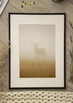 Ramme Scandi Akrylglas Matt Sort 40x50 cm