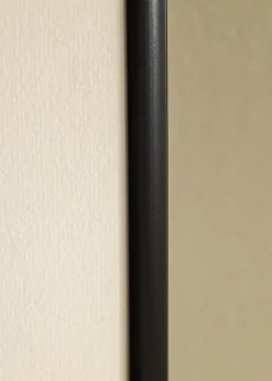 Ramme Scandi Akrylglas Matt Sort 58x100 cm