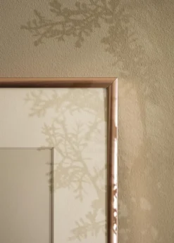 Ramme Scandi Rosaguld 50x70 cm - Passepartout Hvid 40x60 cm