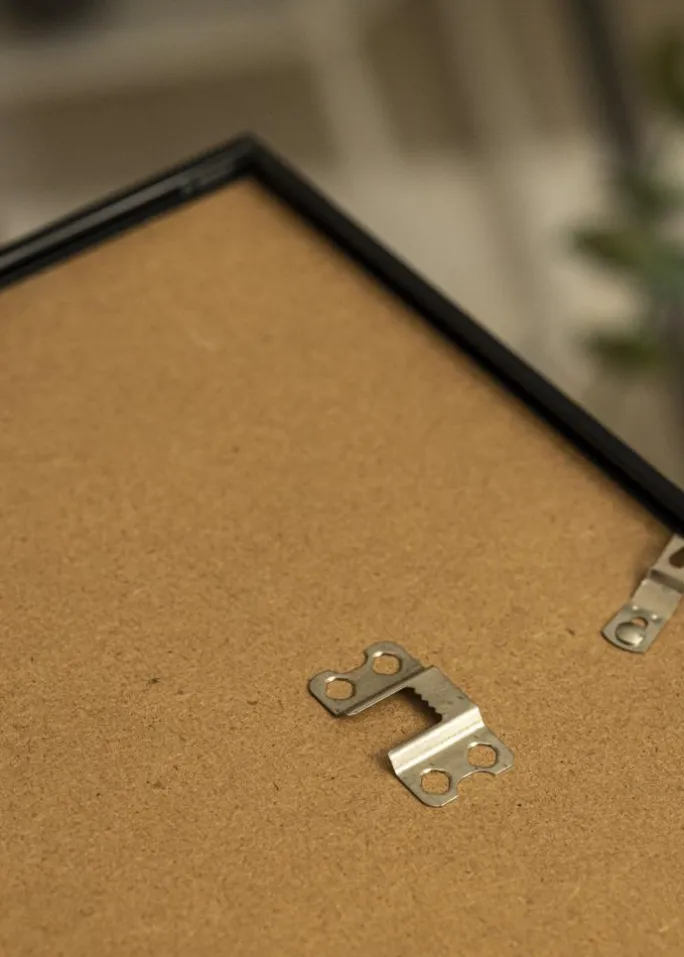 Ramme Scandi Sort 50x60 cm - Passepartout Hvid 14x18 inches