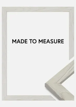 Ramme Segenäs Hvid - Valgfri Størrelse (Plexiglas)