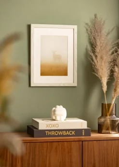 Ramme Segenäs Hvid - Valgfri Størrelse (Plexiglas)