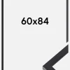 Ramme Selection Akrylglas Sort 60x84 cm