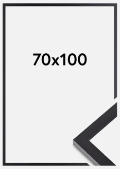 Ramme Selection Akrylglas Sort 70x100 cm
