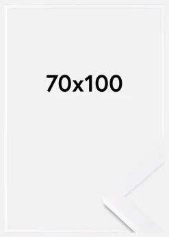 Ramme Selection Akrylglas Hvid 70x100 cm