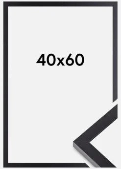 Ramme Selection Akrylglas Sort 40x60 cm