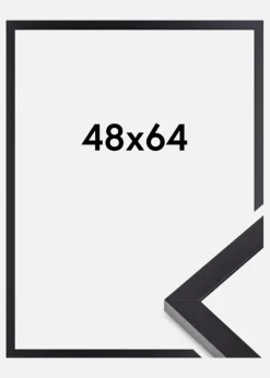 Ramme Selection Akrylglas Sort 48x64 cm