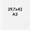 Ramme Selection Akrylglas Hvid 29,7x42 cm (A3)