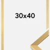 Ramme Selection Akrylglas Guld 30x40 cm