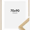 Ramme Selection Eg 70x90 cm - Passepartout Hvid 55x70 cm