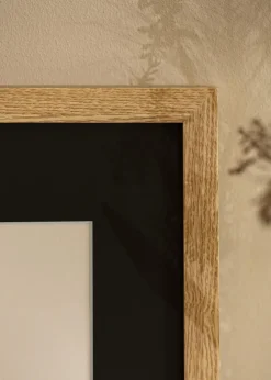 Ramme Selection Eg 40x60 cm - Passepartout Sort 30x50 cm