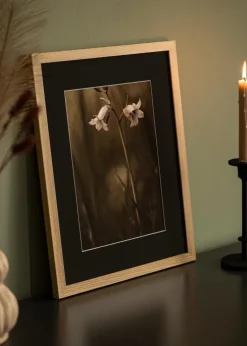 Ramme Selection Eg 60x90 cm - Passepartout Sort 50x80 cm