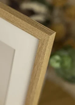 Ramme Selection Eg 60x60 cm - Passepartout Hvid 50x50 cm