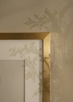 Ramme Selection Guld 15x20 cm - Passepartout Hvid 4x5 inches
