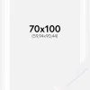 Ramme Selection Hvid 70x100 cm - Passepartout Hvid 24x36 inches