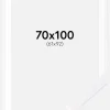Ramme Selection Hvid 70x100 cm - Passepartout Hvid 62x93 cm