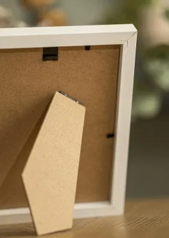 Ramme Selection Hvid 13x18 cm - Passepartout Sort 7x10 cm