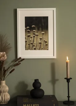 Ramme Selection Hvid 60x80 cm - Passepartout Hvid 50x65 cm