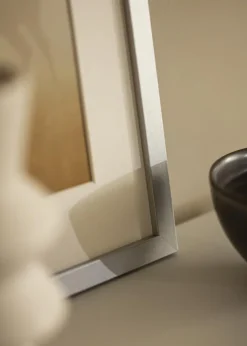 Ramme Selection Sølv 13x18 cm - Passepartout Hvid 7x10 cm