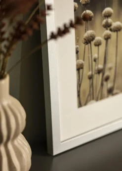 Ramme Selection Sølv 40x50 cm - Passepartout Hvid 29,7x42 cm (A3)