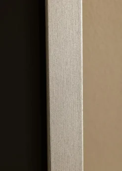 Ramme Selection Sølv 70x100 cm - Passepartout Sort 62x93 cm