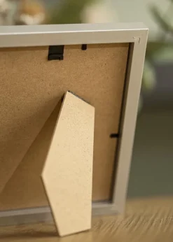 Ramme Selection Sølv 15x20 cm - Passepartout Hvid 10x15 cm